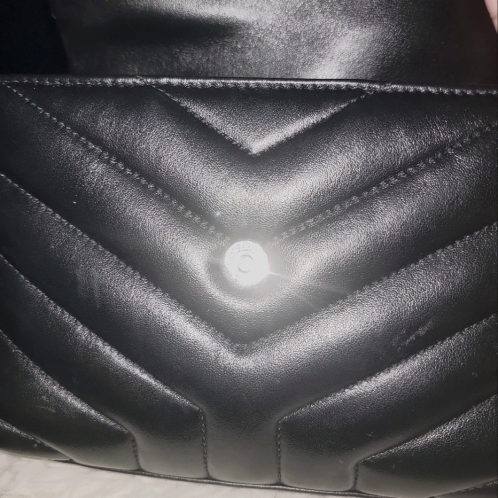 Yves Saint Laurent LouLou Toy Crossbody Bag. Matelasse. - Picture 3 of 4